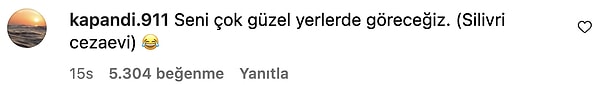 Mekselina'nın sosyal medya paylaşımına gelen kullanıcı yorumlarından birkaçını da böyle bırakıyoruz...