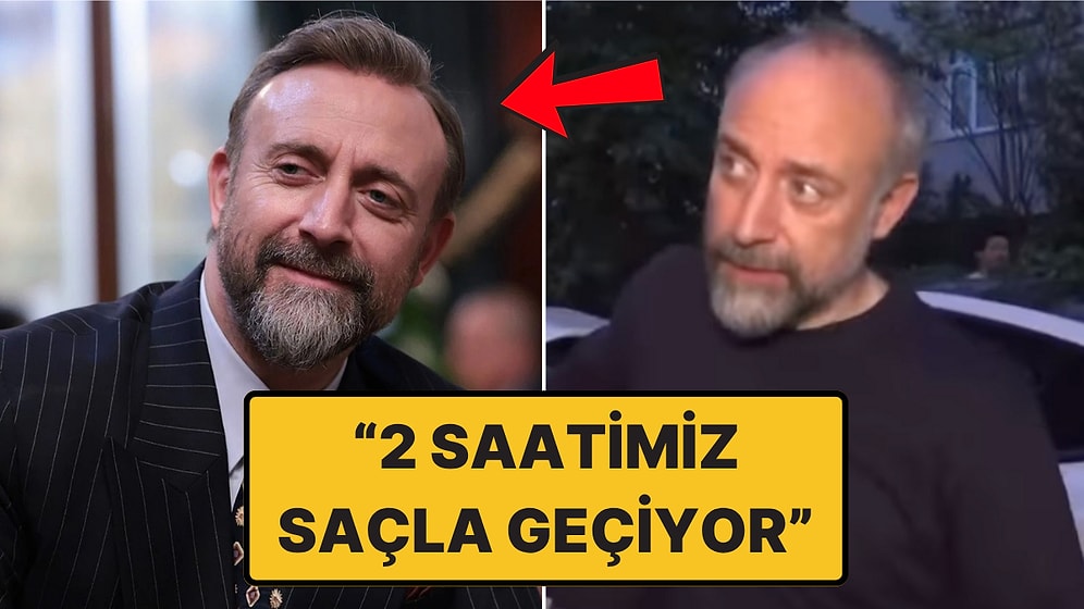 Kral Kaybederse'de Peruk Takan Halit Ergenç'ten Hazırlık Açıklaması