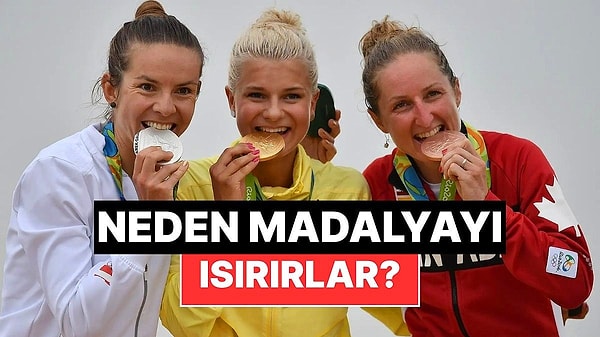 5. Olimpiyat Sporcuları Neden Madalyalarını Isırır?