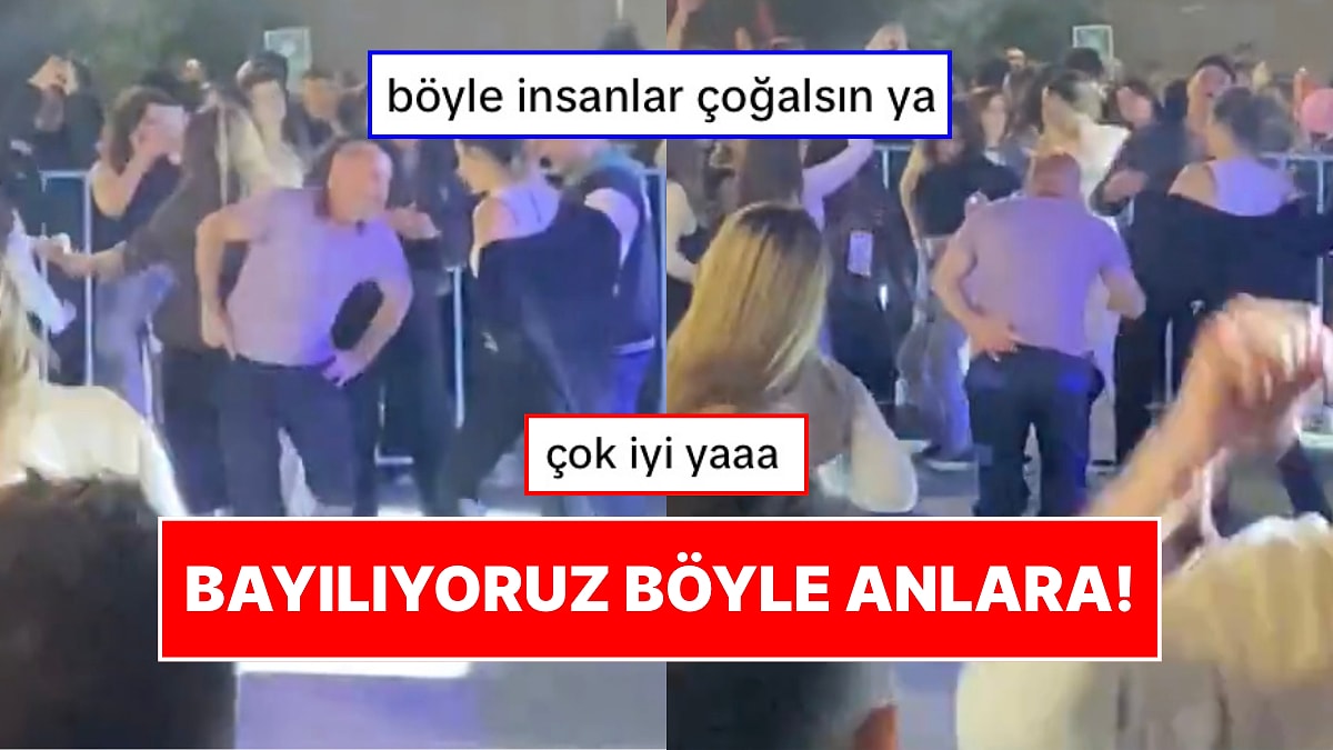 Zonguldak’ta Üniversite Şenliğinde Öğrencilere Eşlik Ederek Dans Eden Güvenlik Görevlisi İçimizi Isıttı!