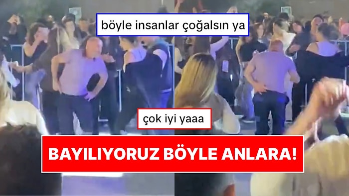 Zonguldak’ta Üniversite Şenliğinde Öğrencilere Eşlik Ederek Dans Eden Güvenlik Görevlisi İçimizi Isıttı!
