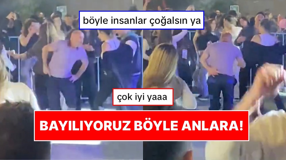 Zonguldak’ta Üniversite Şenliğinde Öğrencilere Eşlik Ederek Dans Eden Güvenlik Görevlisi İçimizi Isıttı!