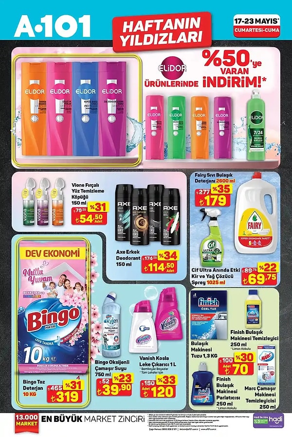 Vanish Kosla Leke Çıkarıcı 1 Litre 120 TL