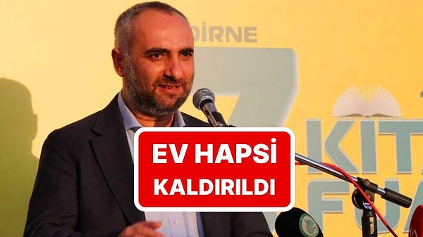 Gazeteci İsmail Saymaz'ın ev hapsi kaldırıldı.