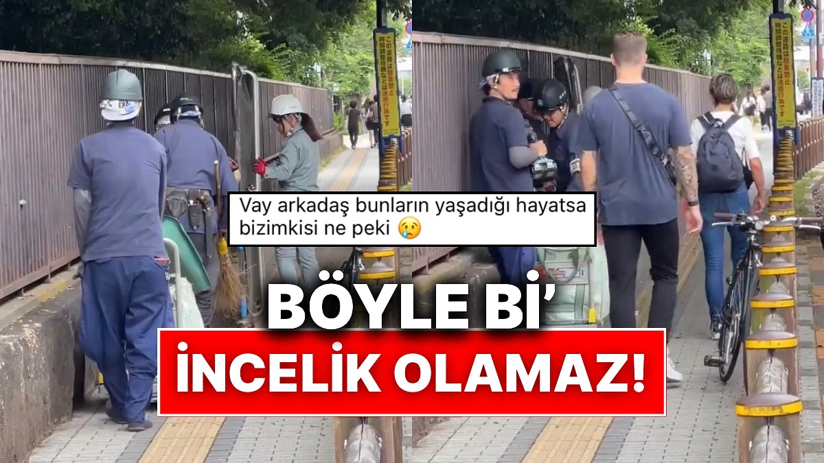 Japonların İş Güvenliği İçin Aldığı Önlemi Paylaşan Türk, İzleyenleri Hayran Bıraktı: “Darısı Başımıza”