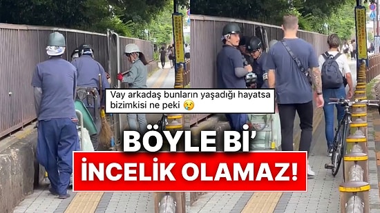 Japonların İş Güvenliği İçin Aldığı Önlemi Paylaşan Türk, İzleyenleri Hayran Bıraktı: “Darısı Başımıza”