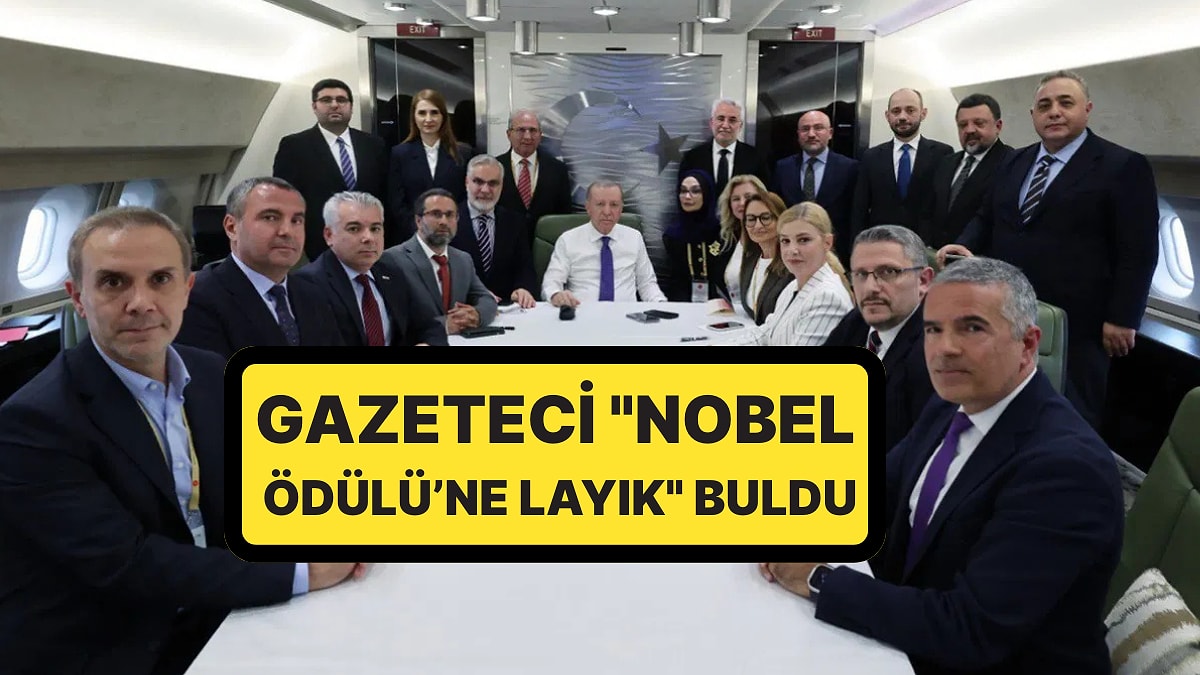 Gazeteci, Bahçeli&apos;yi &apos;&apos;Nobel Ödülü&apos;ne Layık&apos;&apos; Buldu: Cumhurbaşkanı Erdoğan&apos;dan Uçakta &apos;Lozan&apos; Açıklaması