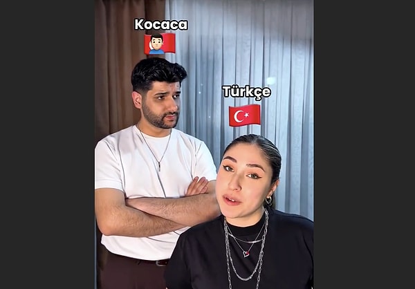 "Kahve içer misin?", "5 dakikaya oradayım", "Çocuk seni istiyor" gibi cümlelerin aslında ne anlama geldiğini açıklayan çiftin videosu pek çok kişiye tanıdık geldi. Görseli