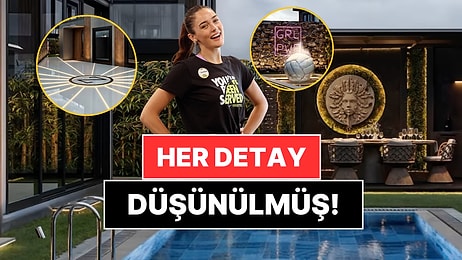 Voleybolun En Zenginlerinden Zehra Güneş'in Ultra Lüks Villasından İlk Kareler Paylaşıldı!
