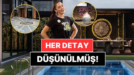 Voleybolun En Zenginlerinden Zehra Güneş'in Ultra Lüks Villasından İlk Kareler Paylaşıldı!