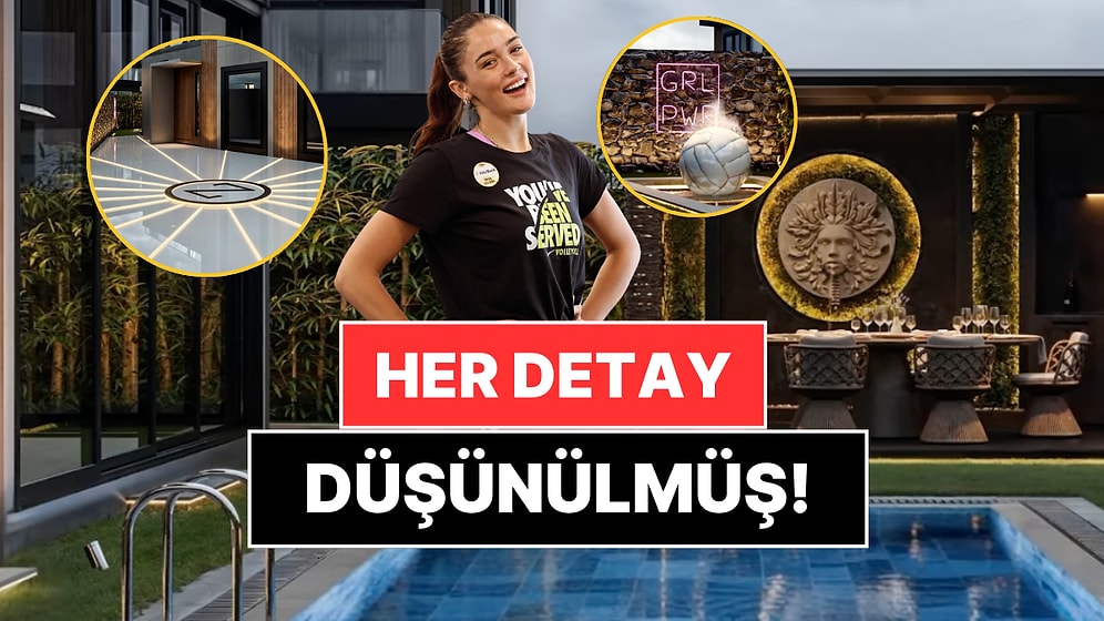 Voleybolun En Zenginlerinden Zehra Güneş'in Ultra Lüks Villasından İlk Kareler Paylaşıldı!