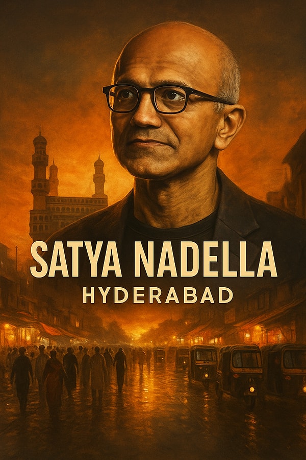 7. Satya Nadella – Hyderabad / Redmond