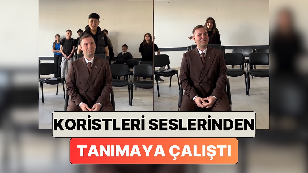 Akımı Profesyonel Hale Getirdiler: Bir Koro Şefi Koristlerini Seslerinden Tanımaya Çalıştı