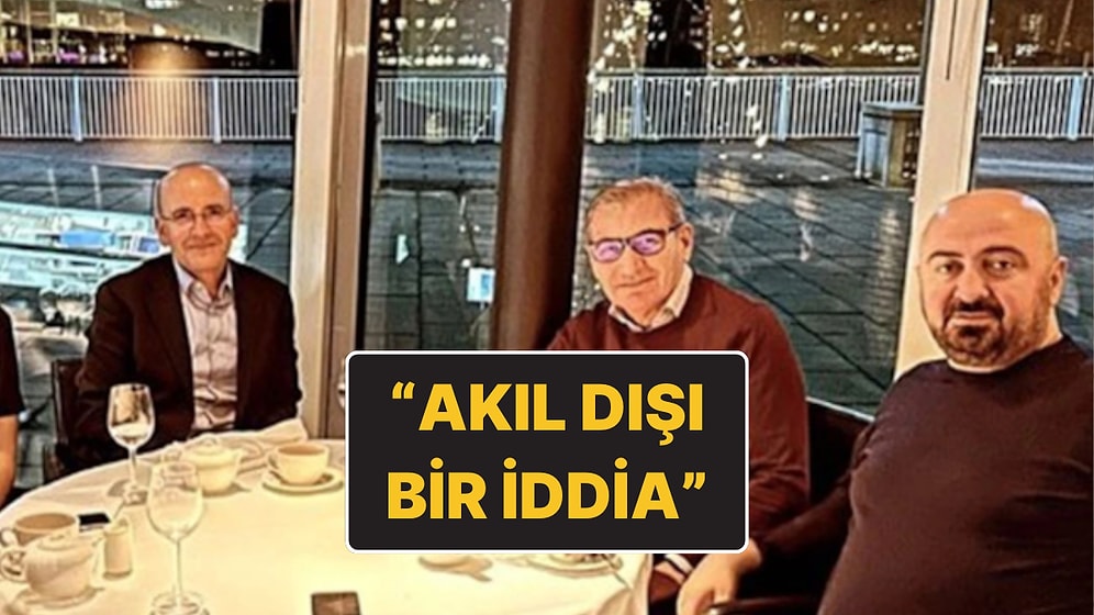 Hazine ve Maliye Bakanı Mehmet Şimşek’ten "Suç Ortağı" Haberine Tepki