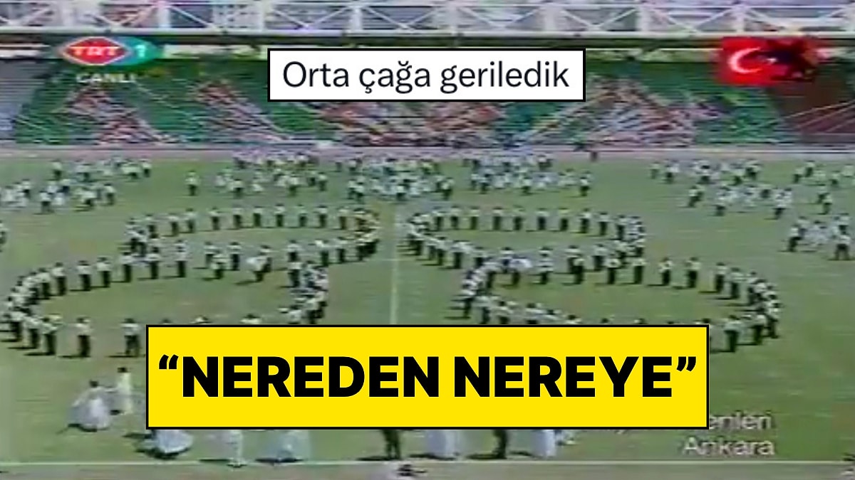 23 Yıl Önceki 19 Mayıs Kutlamasında TRT Spikerinin Cinsiyet Eşitliğine Dair Konuşma Yapması Dikkat Çekti