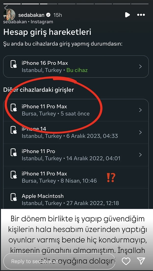 Gelen tepkilerin ardından Seda Bakan’dan bir açıklama geldi: