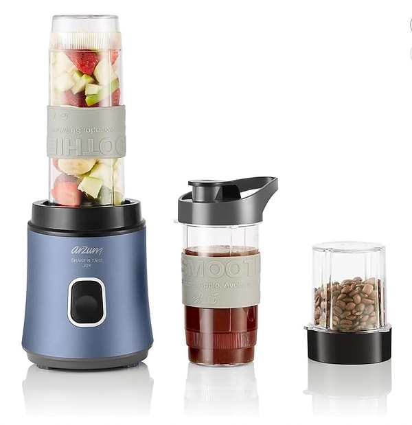 Arzum AR1101 Shake'N Take Joy Kişisel Blender – Okyanus Görseli