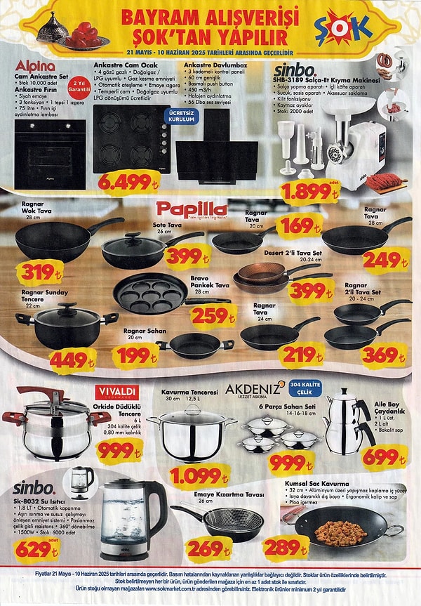 Alpina Cam Ankastre Set 6.499 TL, Görseli
