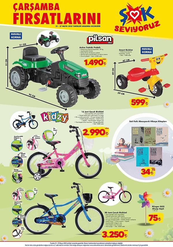 Pilsan Active Pedallı Traktör