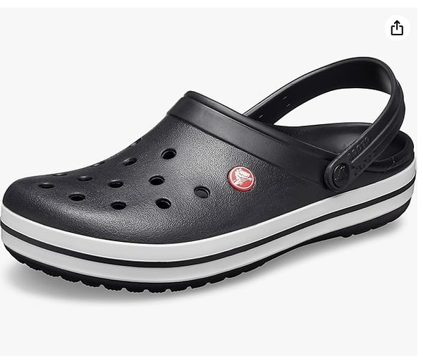 Crocs Crocband Black Terlik Unisex Yetişkin Görseli