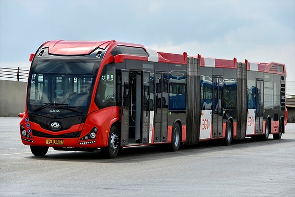 Ankara’da 3 güzergahta metrobüsler çalışmaya başlıyor. Görseli