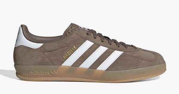 14. Trendyol’da indirim zamanı geldi: adidas Originals Gazelle Indoor Kahverengi Spor Ayakkabı ile sokak stilinizi yeniden şekillendirin!