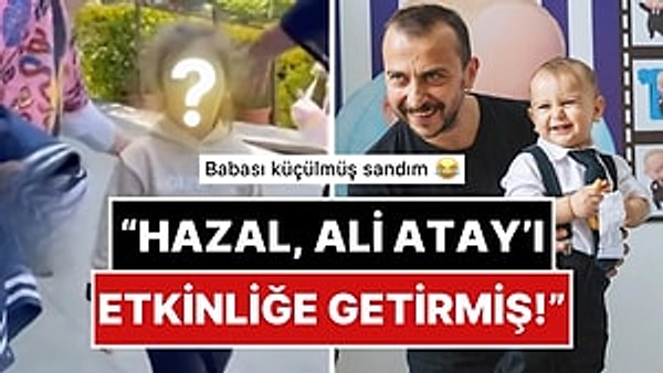 Hazal Kaya, 6 yaşındaki oğlu Fikret Ali ve 2 yaşındaki kızı Süreyya Leyla'yla 19 Mayıs etkinliğinde görüntülendi.
