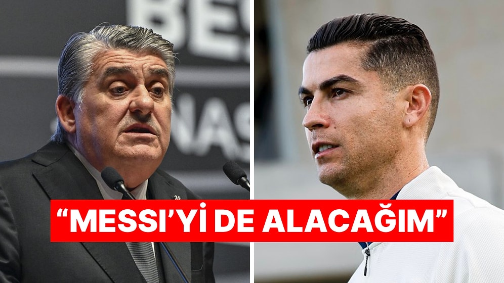 Gündem Olan Ronaldo İddiasına Beşiktaş Başkanı Serdal Adalı'dan Yanıt!