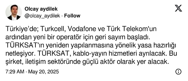 Olcay Aydilek’in paylaşımı 👇 Görseli