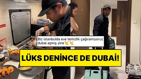 Yemek Yapmaya Üşenen Çift, Dubai’de Eve Şef Çağırdıkları Hizmeti Paylaştı