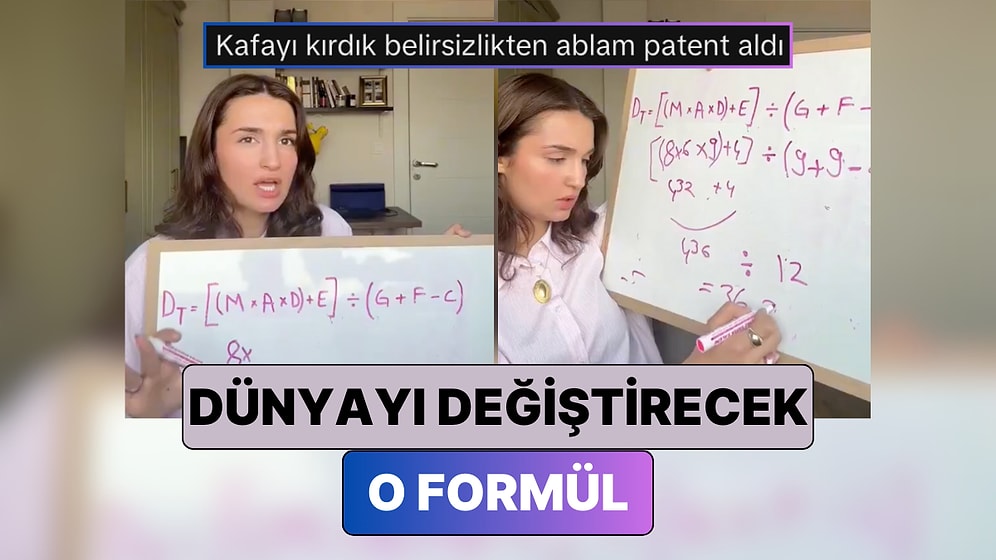 İTÜ Mezunu Bir Kadın Birinin Sizden Hoşlanıp Hoşlanmadığını Anlayabileceğiniz Formülü Bulduğunu Söyledi