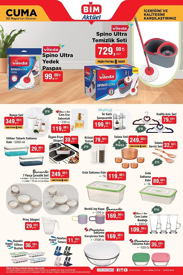 Vileda Spino Ultra Temizlik Seti 729 TL