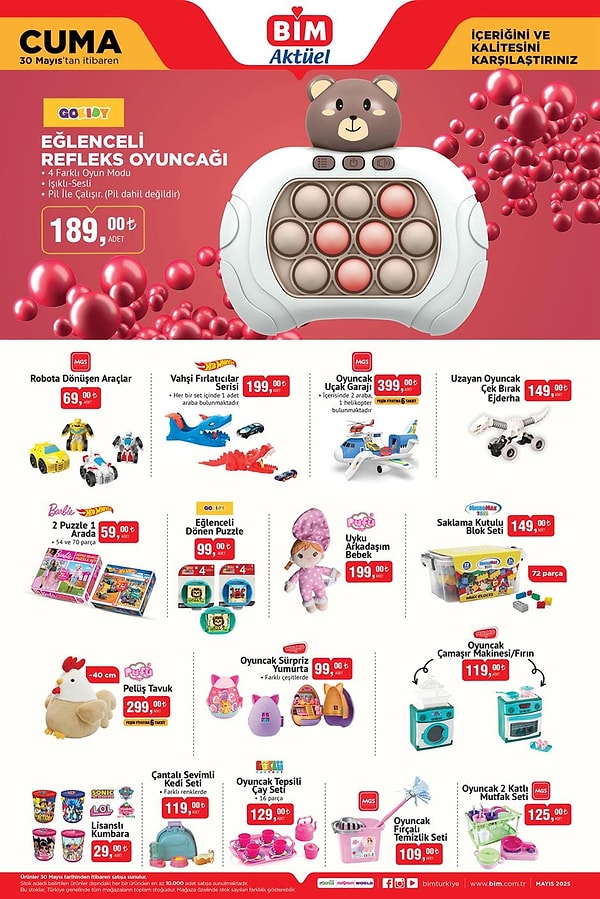 Gokidy Eğlenceli Refleks Oyuncağı 189 TL