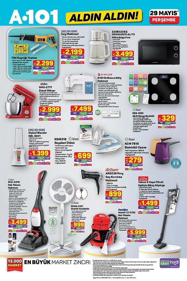 Kiwi Tilki Kuyruğu Testere 2.299 TL