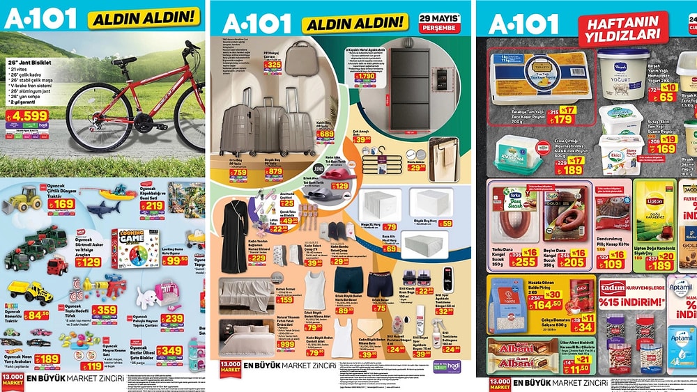 A101'e 125 CC Benzinli Motosiklet Geliyor! 29 Mayıs 2025 A101 Aldın Aldın Kataloğu