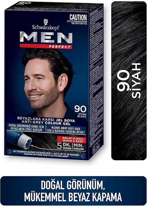 Schwarzkopf Men Perfect Erkek Saç Boyası