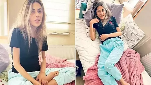 Nihal Candan, anoreksiya nevrozaya hastalığı nedeniyle tahliye edilmişti. Görseli