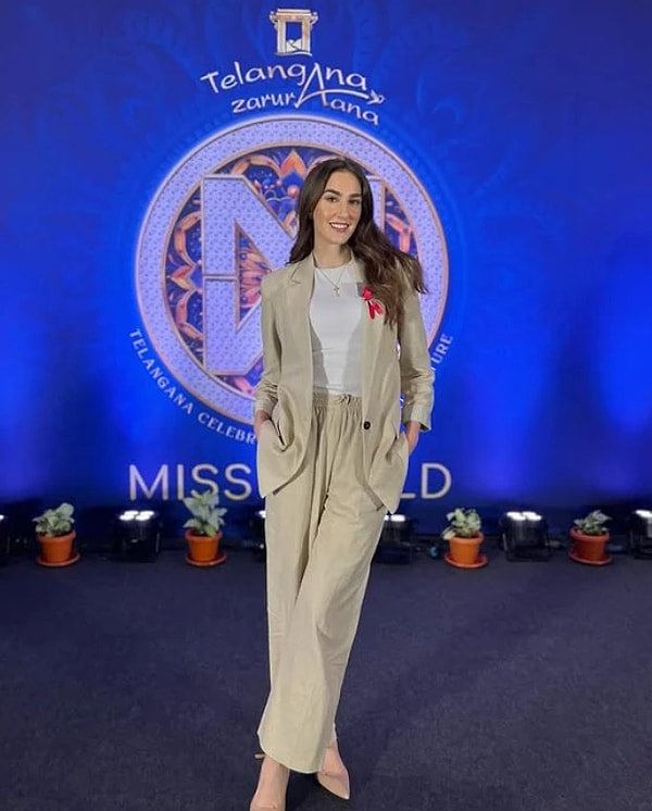 Miss World 2024’te çeyrek finale yükseldi.