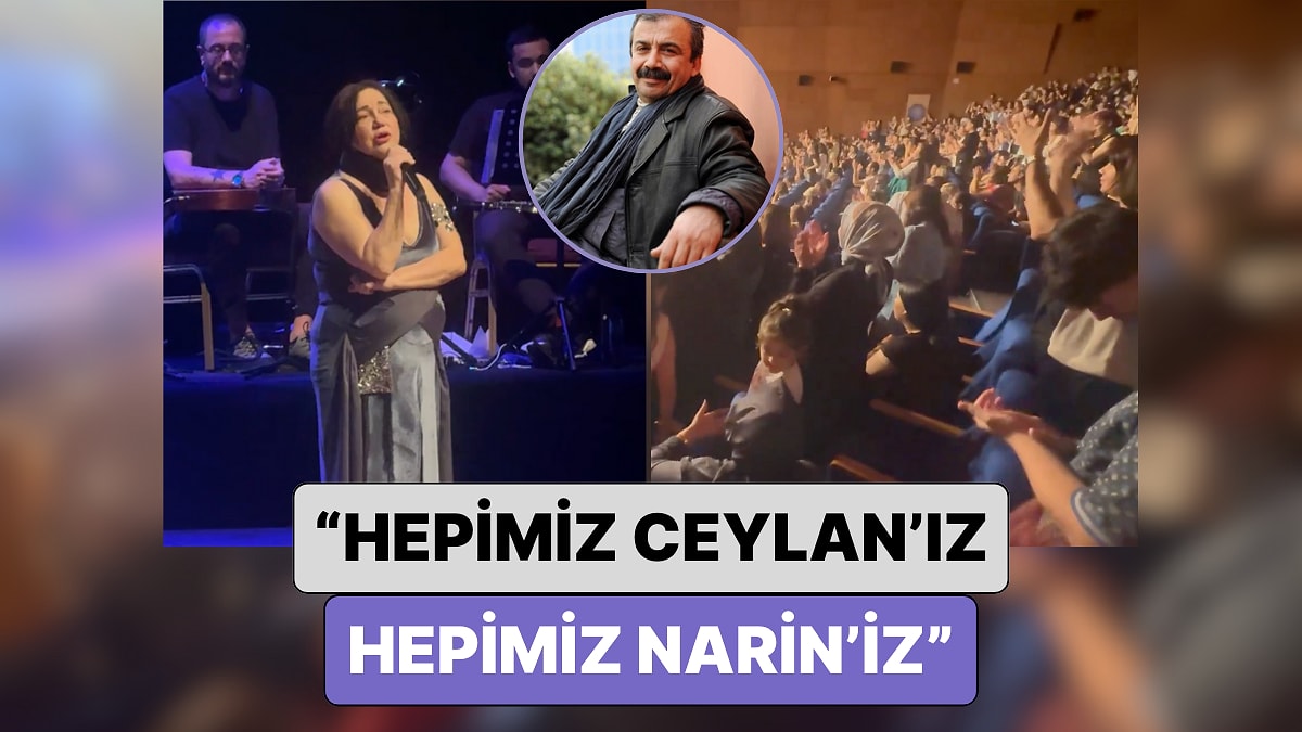 Sırrı Süreyya, Ceylan Önkol ve Narin Güran&apos;ı Andı: Diyarbakır’da Konser Veren Nazan Öncel Ayakta Alkışlandı