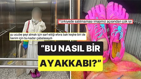X Kullanıcısının Yurt Dışından İkinci El Aldığı Bi' Garip Ayakkabı Kullanıcıların Diline Düştü