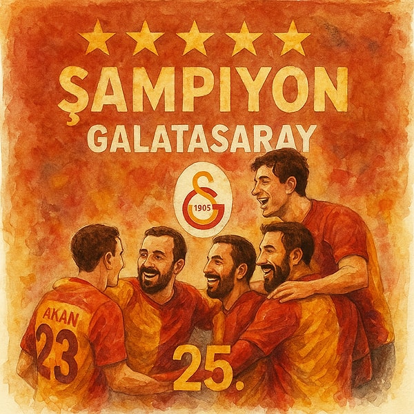 Galatasaray Sadece Şampiyon Değil, Bir Medeniyet Görseli