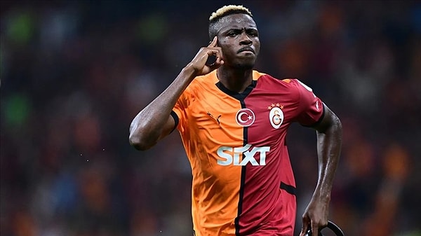Dursun Özbek, Osimhen'i beklediklerini söylemişti. Görseli