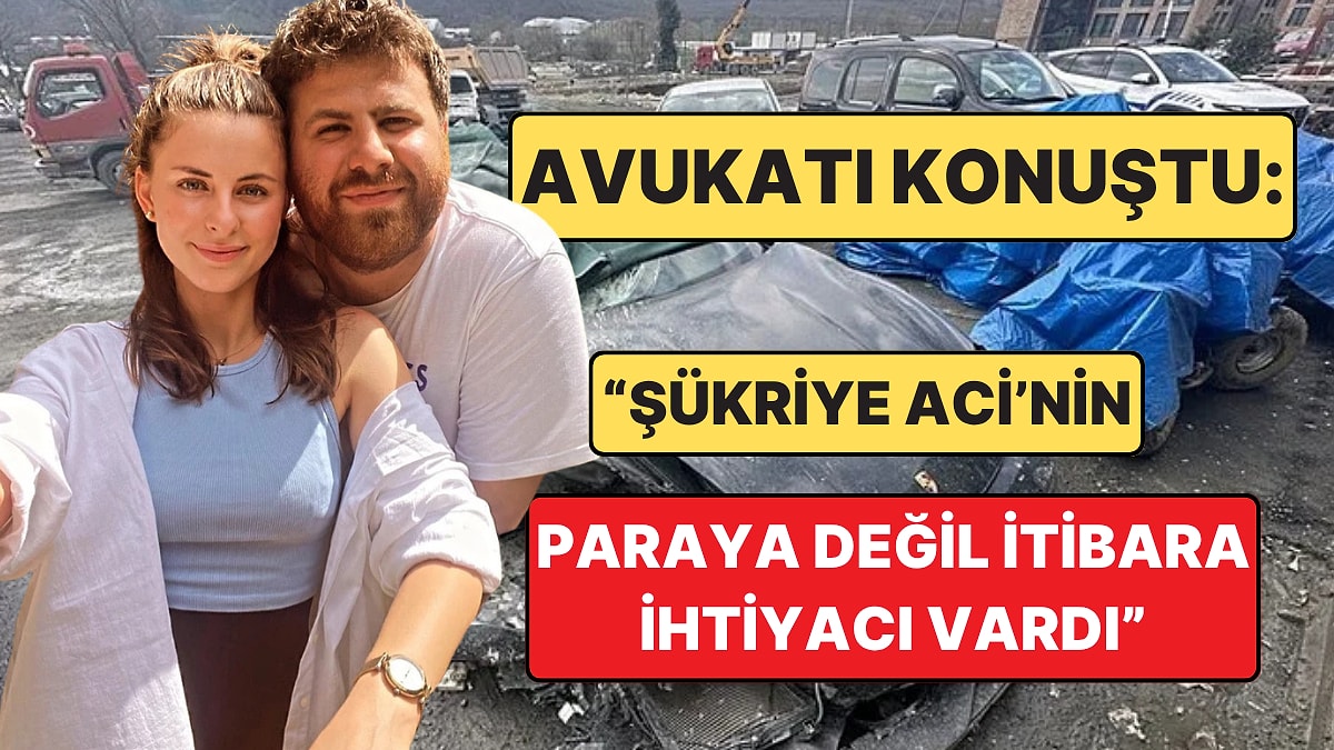 Şükriye Aci&apos;nin Avukatı Burak Erden Kendisini Hedef Alan Özer Aci&apos;nin Avukatı Hakkında İlk Kez Konuştu