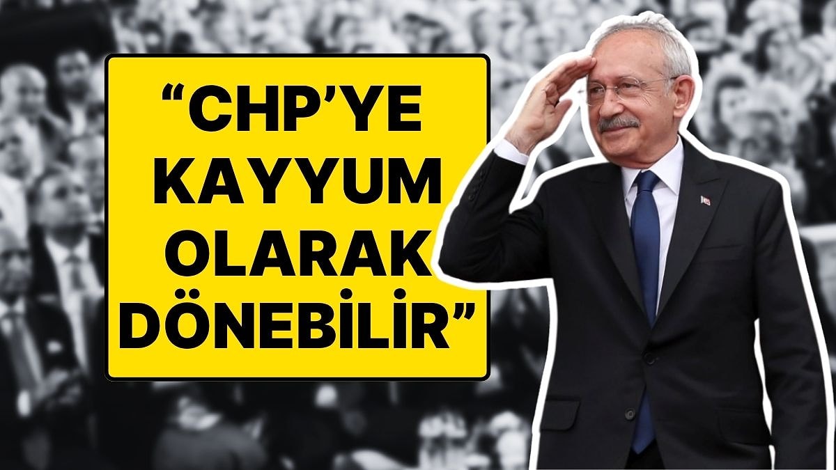 Gündem Olan İddia: “Kemal Kılıçdaroğlu CHP’ye Kayyum Olarak Dönebilir”