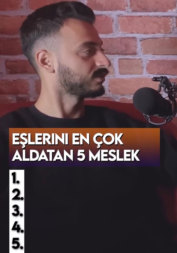 Genelleme yapmak doğru olmayacaktır ancak liste bu şekildeydi. Görseli
