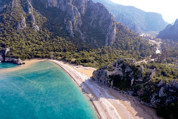 Olympos Beach: Home of the Caretta Caretta Turtles