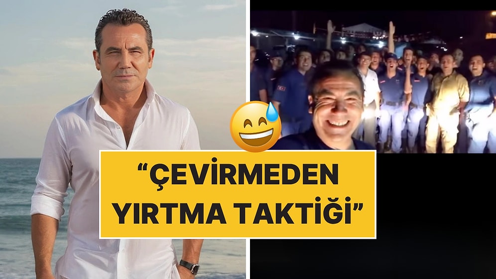 "Blok 3'ten Neyim Eksik" Demişti: Çevirmeye Takılan Ferhat Göçer'den Jandarmalarla Mini Konser!