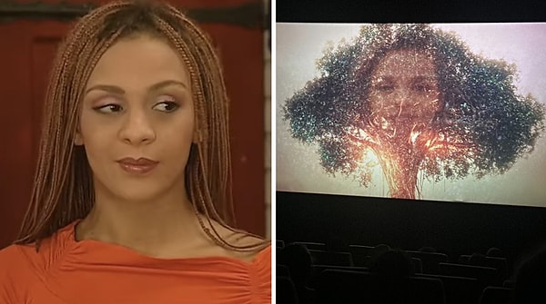 Oyuncu kadrosundan afişine, fragmanından filmden gelen ilk karelere kadar her detayıyla gündem olan filme damga vuran bir sahne oldu. Görseli