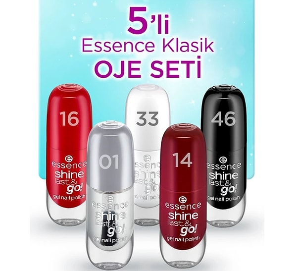Essence Klasik Oje Seti