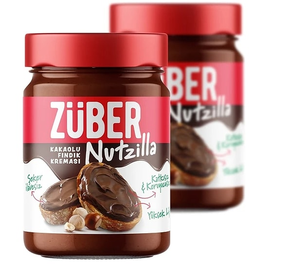 Züber Nutzilla Kakaolu Fındık Kreması